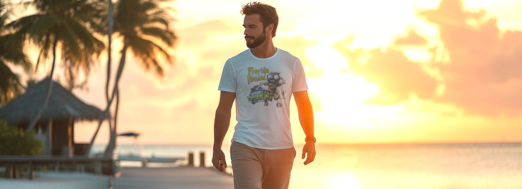 Florida Nomad Sunshine State T Shirt