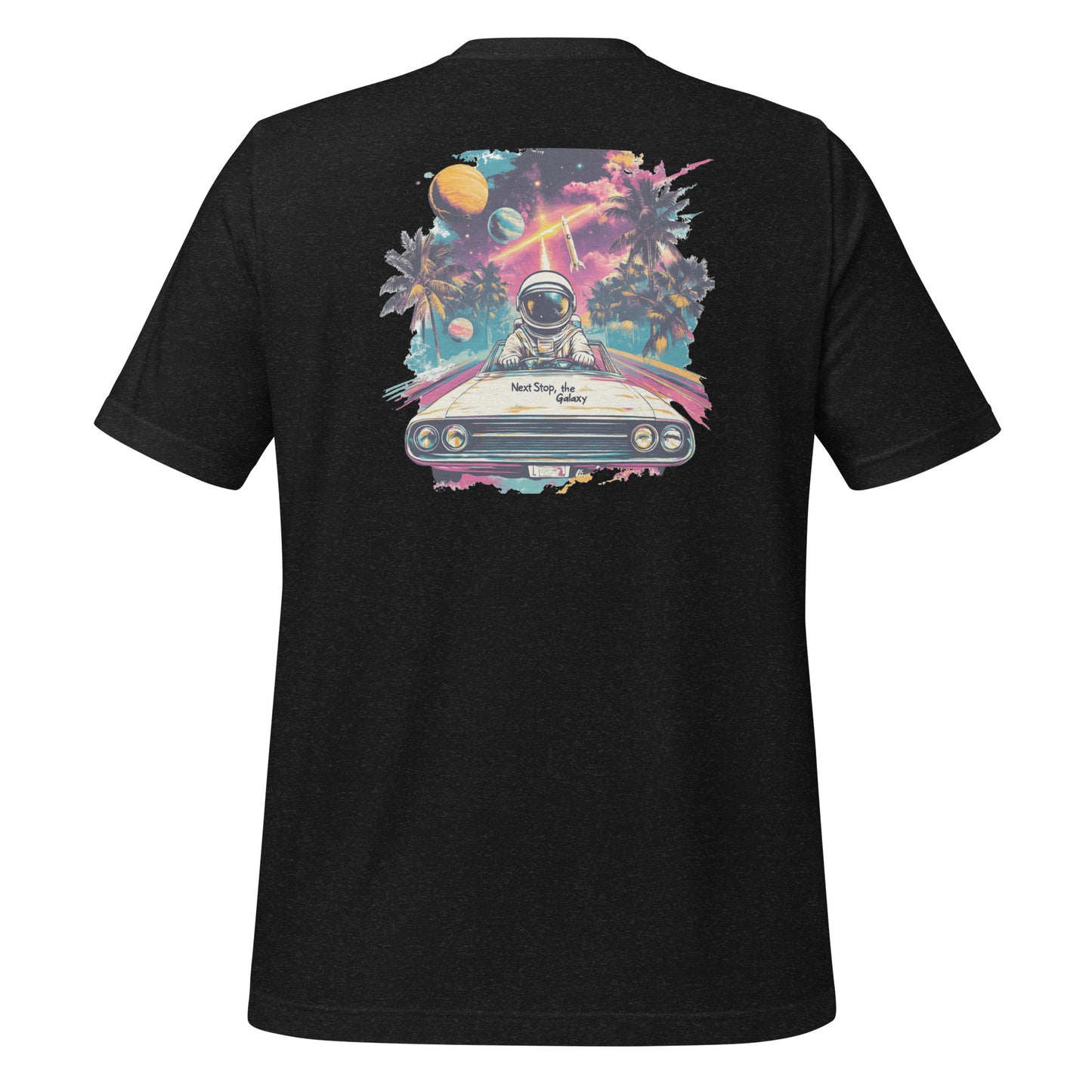 Next Stop, the Galaxy T-Shirt | Retro Astronaut Adventure Design
