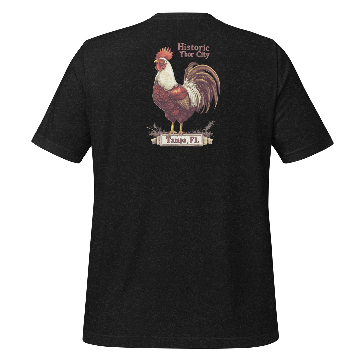 Retro Ybor City Rooster T-Shirt – Classic Tampa Tee