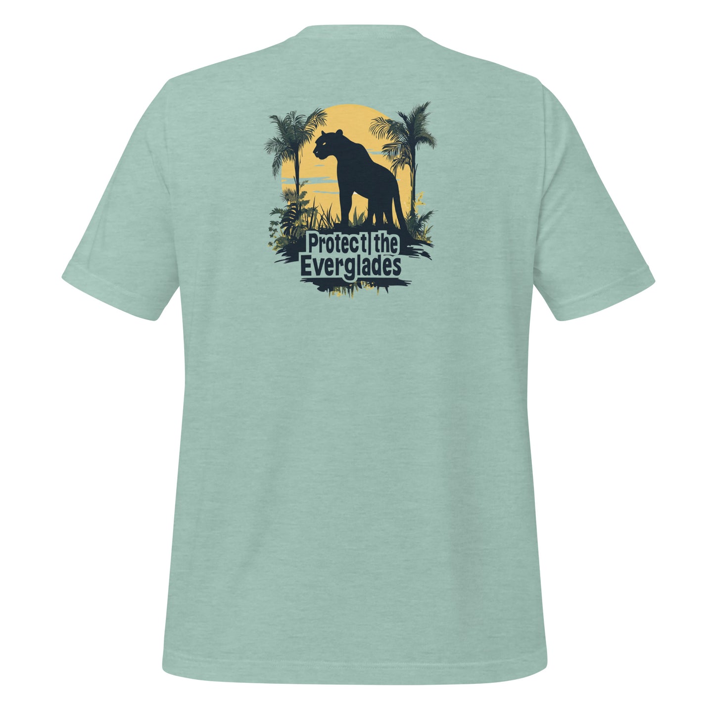 Protect the Everglades Panther T-Shirt – Wildlife Conservation Design
