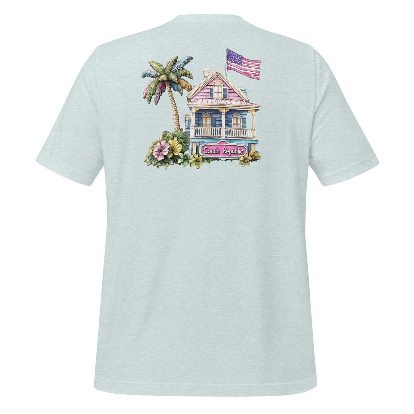 Florida Keys Tropical T-Shirt – Conch Republic Edition