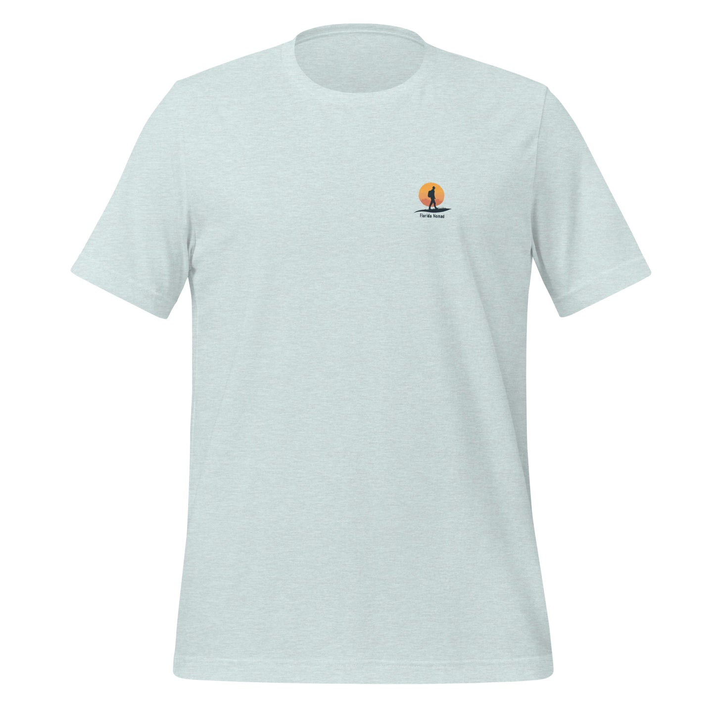 Florida Nomad T-Shirt – Sunset and Palm Trees Coastal Design
