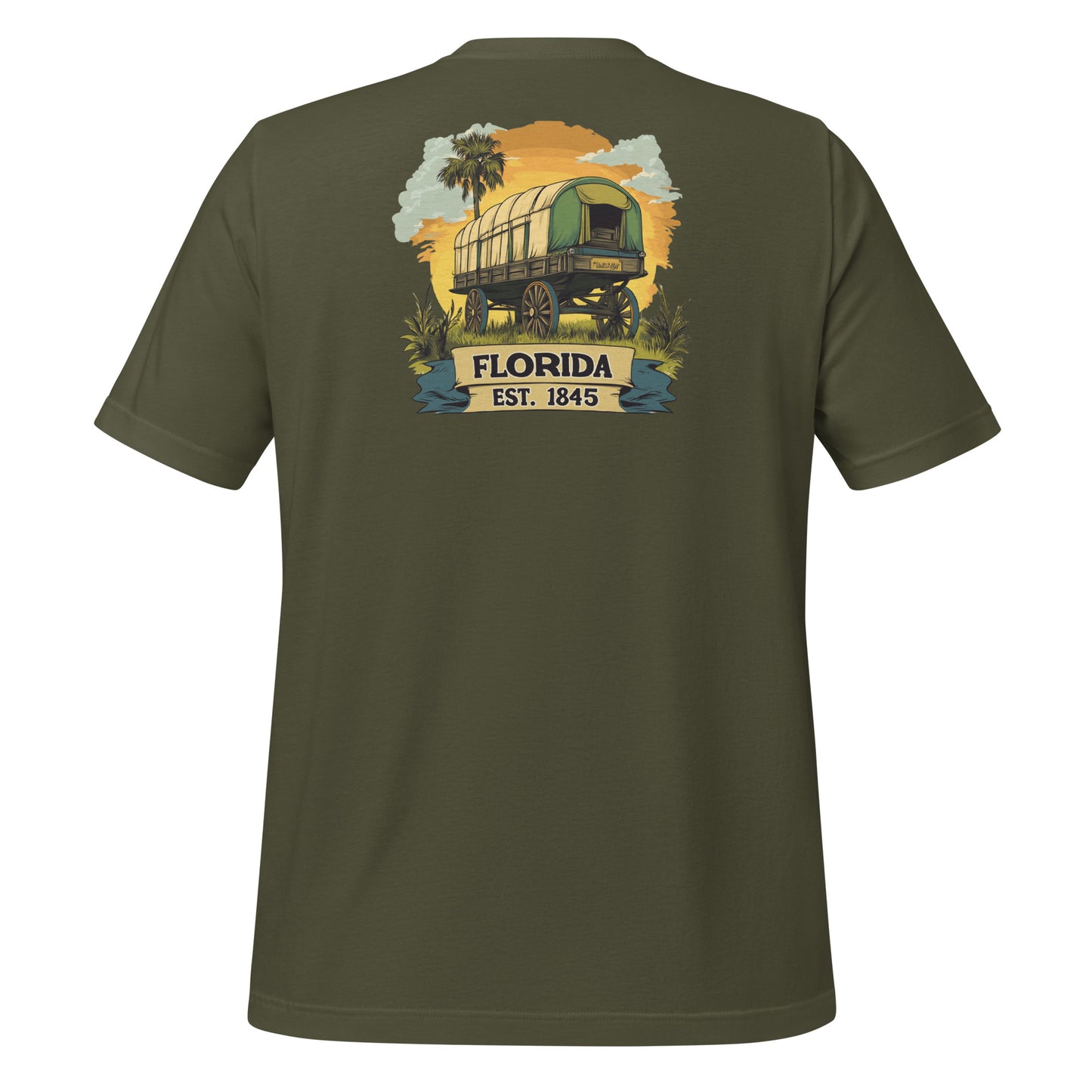 Retro Florida Wagon Tee – Vintage Heritage T Shirt