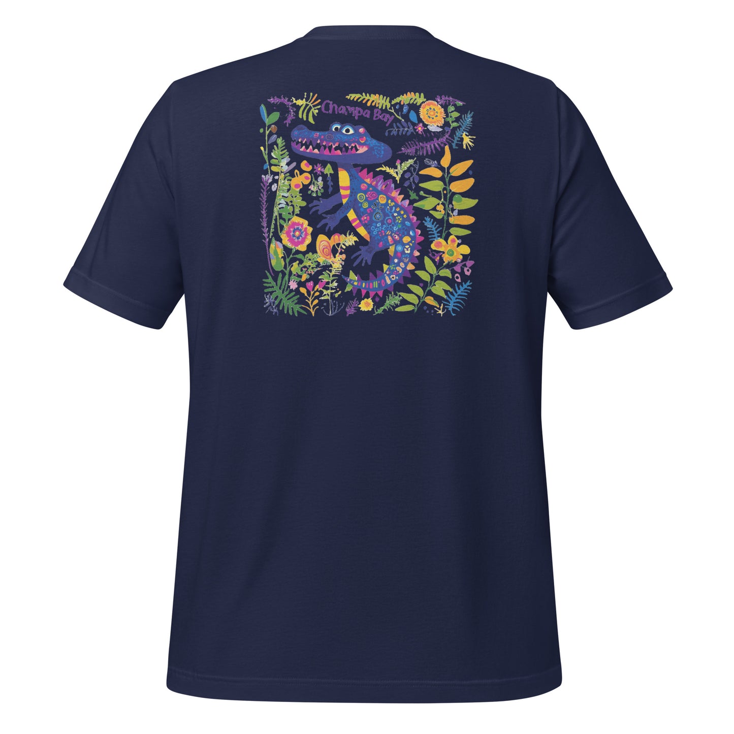 Champa Bay Alligator Florida T-Shirt | Vibrant Pop Art Design
