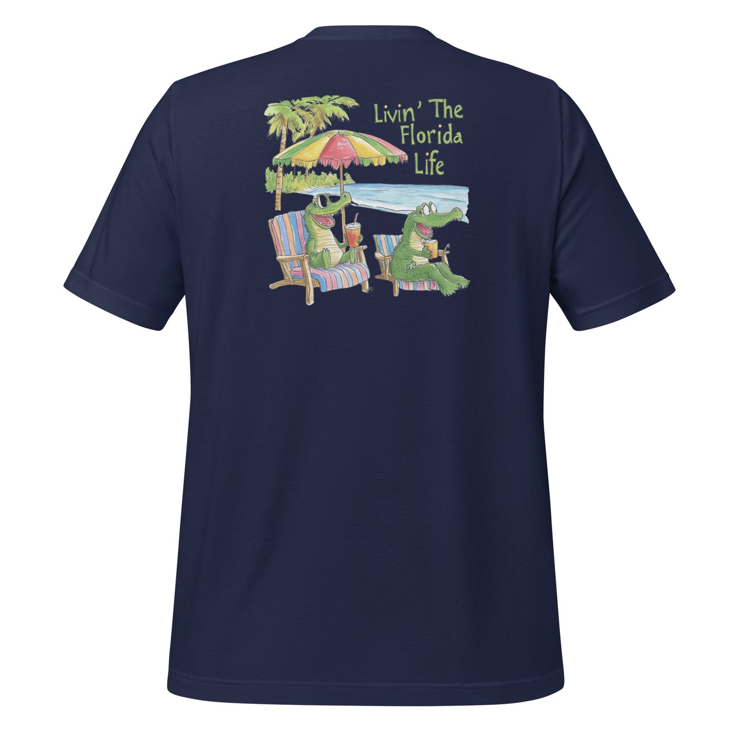 Livin' The Florida Life Tee – Gator Beach Vibes T-Shirt