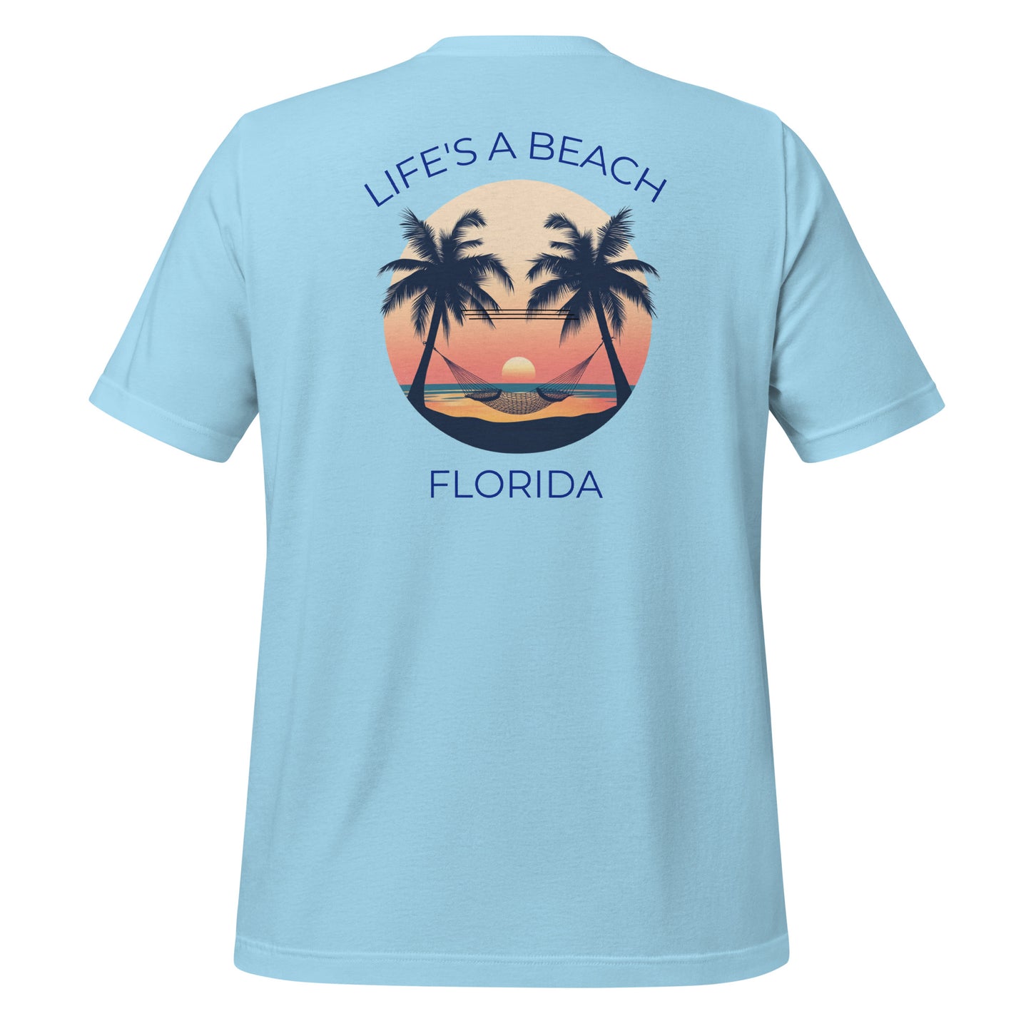 Hammock Sunset Florida T-Shirt: Tropical Beach Vibes