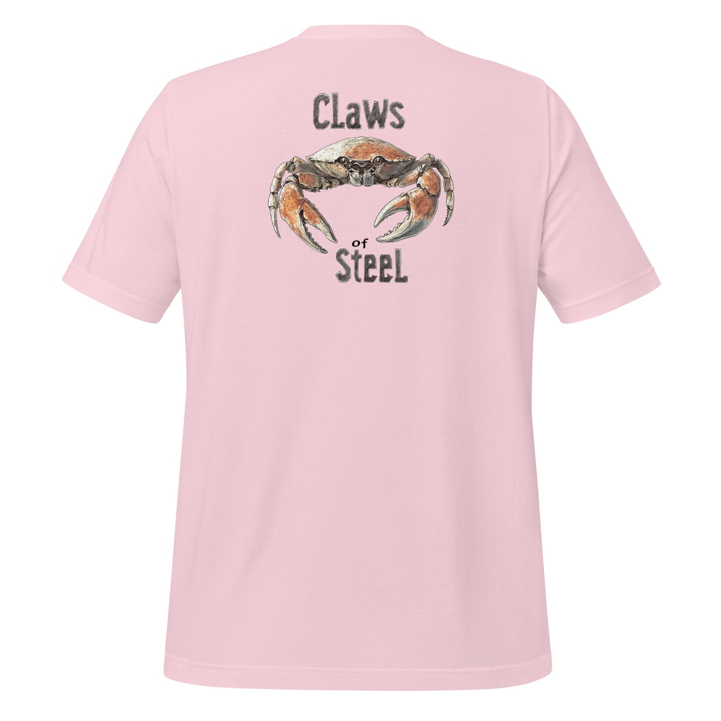 Steel Grip Florida Stone Crab Tee – Coastal Tattoo T-Shirt