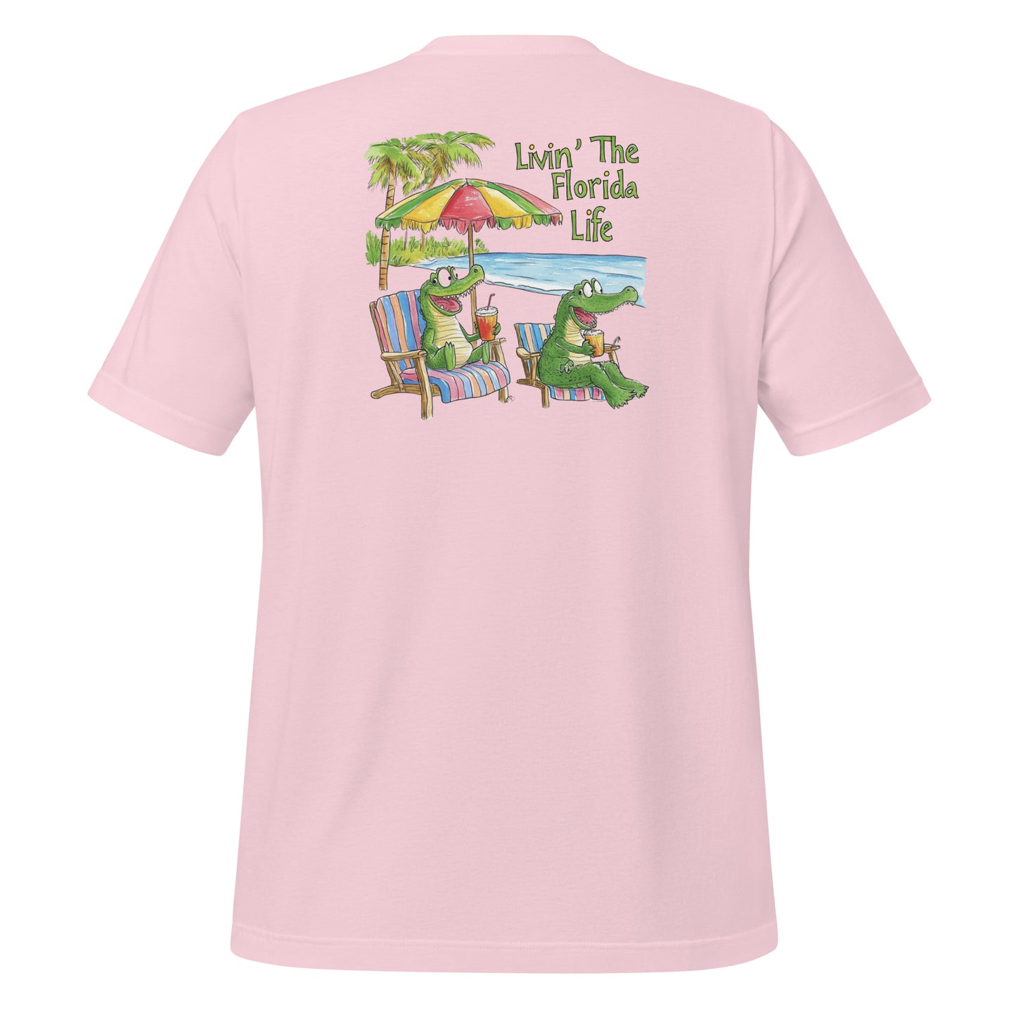 Livin' The Florida Life Tee – Gator Beach Vibes T-Shirt