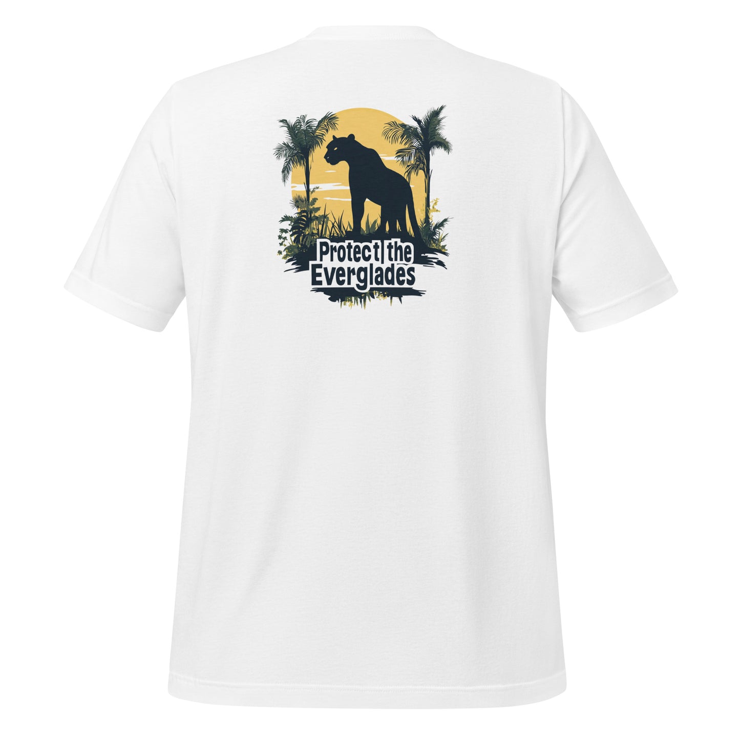 Protect the Everglades Panther T-Shirt – Wildlife Conservation Design
