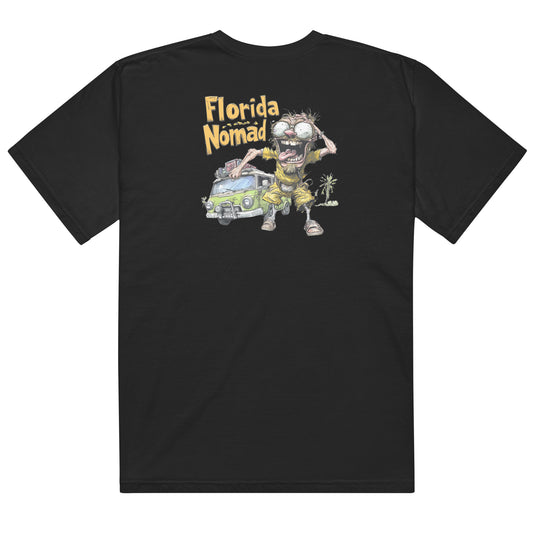 Florida Nomad Crazy Cartoon T-Shirt | Fun and Adventurous Design