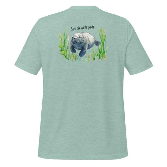 Save the Gentle Giants Manatee T-Shirt – Protect Florida’s Manatees