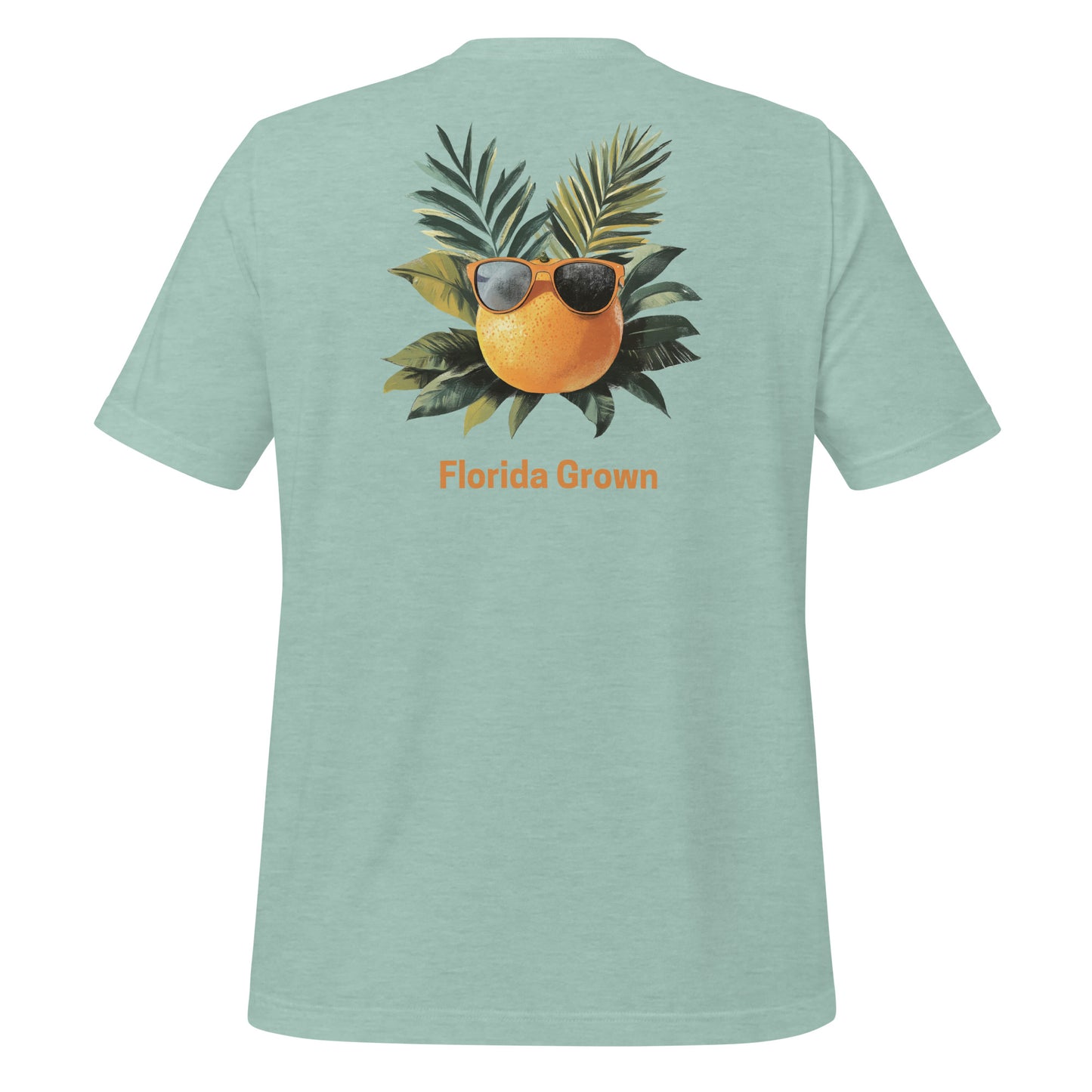 Fresh Florida Orange T-Shirt | Sunglasses and Citrus Graphic Tee