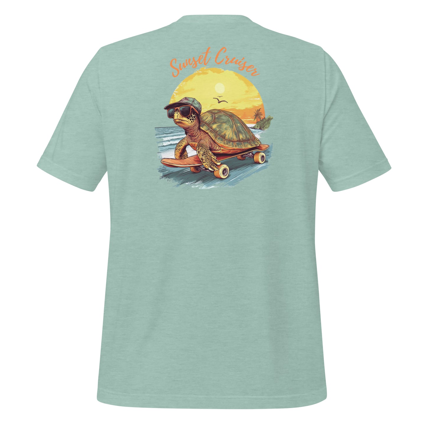 Sunset Surf and Skate Turtle T-Shirt – Florida Streetwear