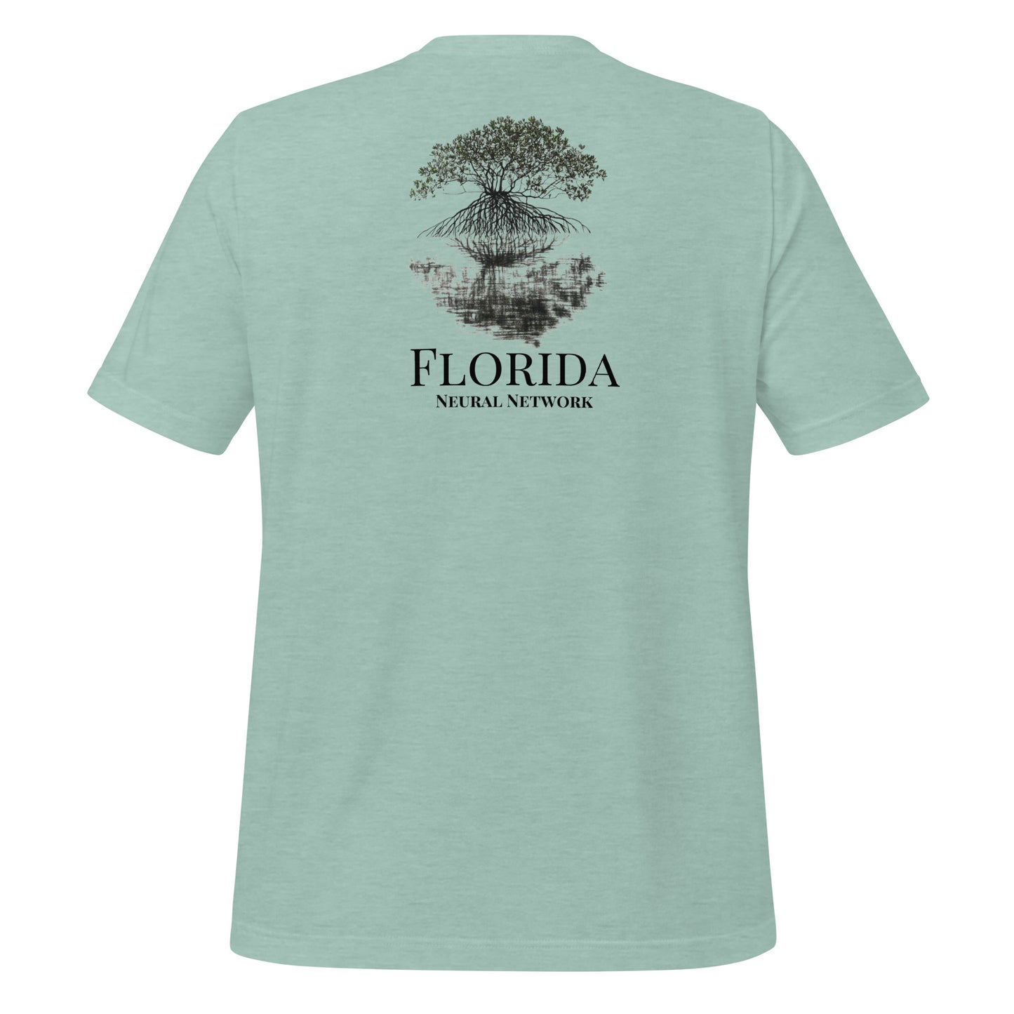 Florida Neural Network Mangrove T-Shirt – Reflective Nature Tee