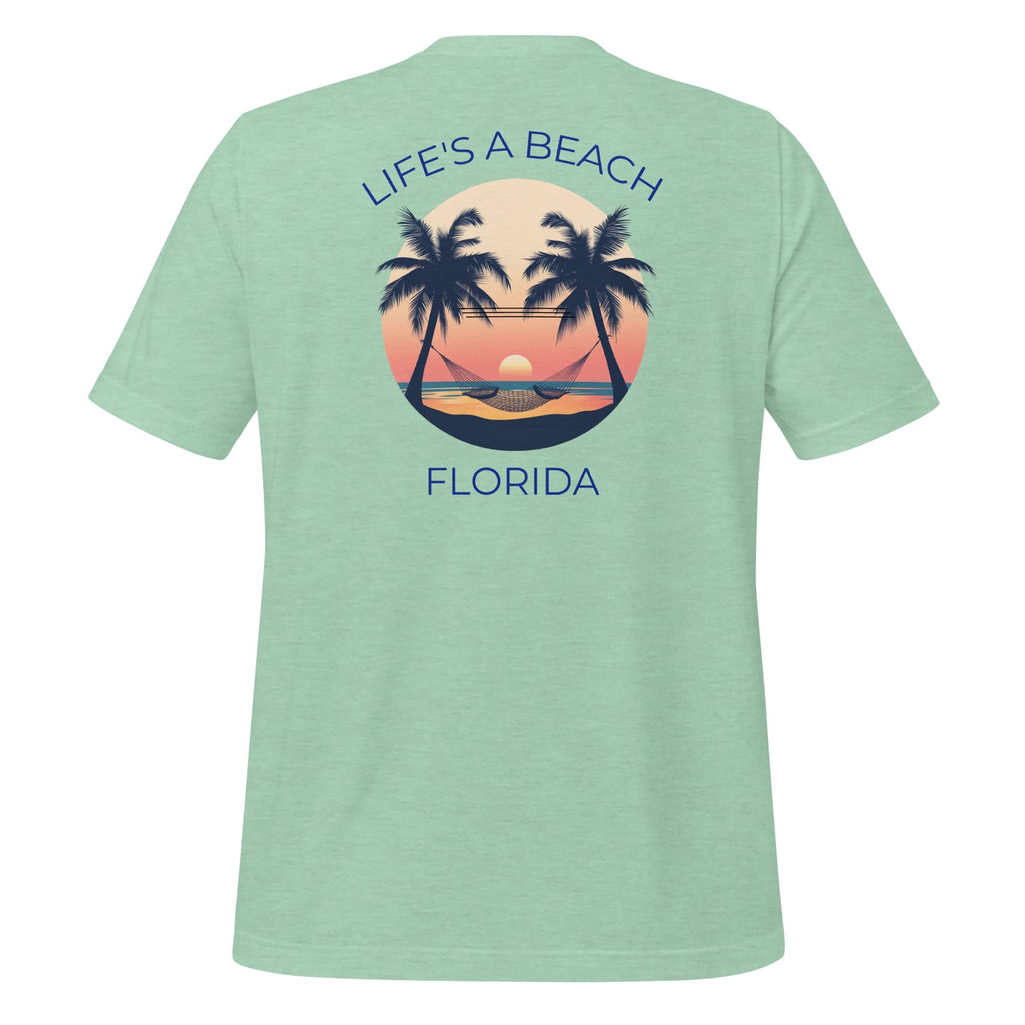 Hammock Sunset Florida T-Shirt: Tropical Beach Vibes