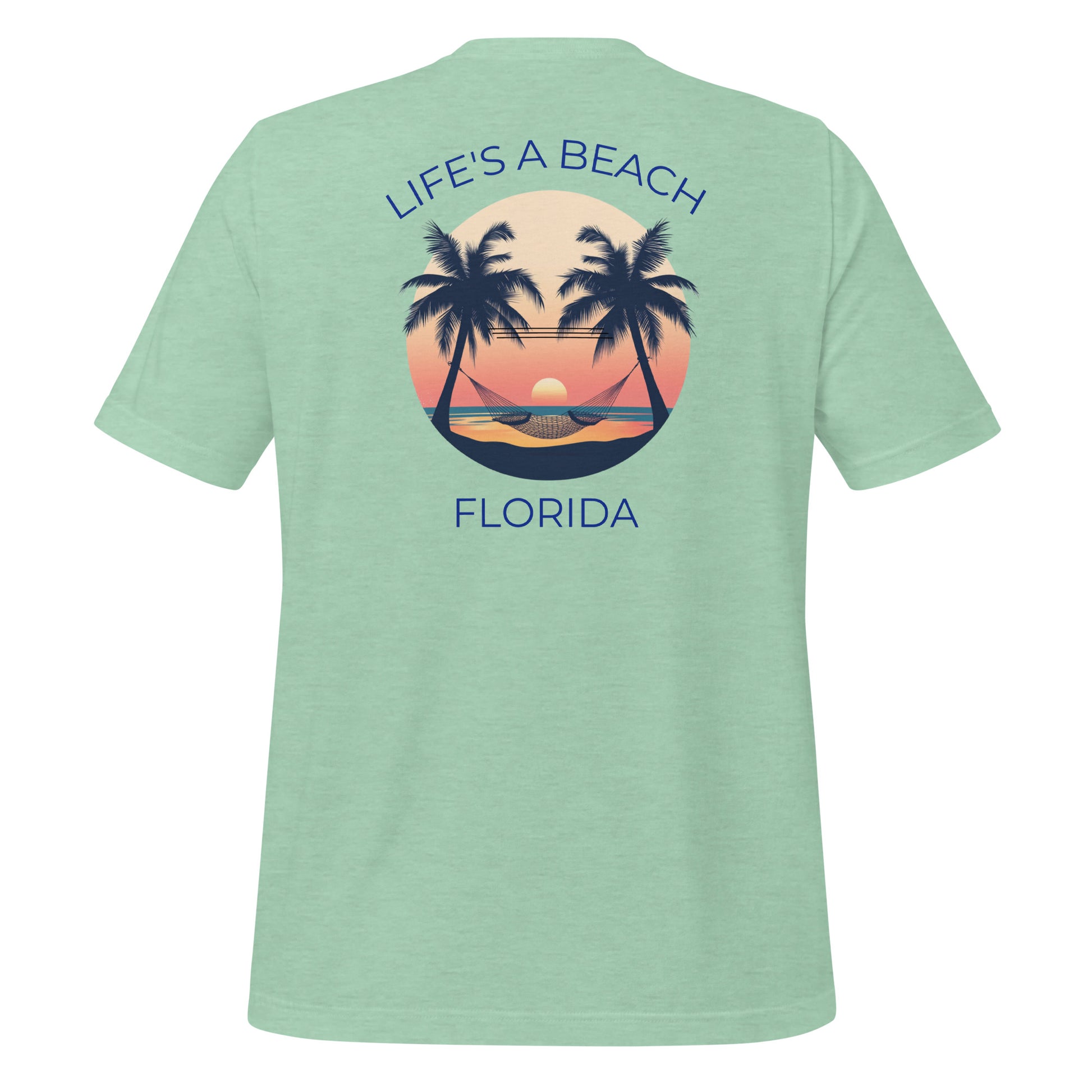 Hammock Sunset Florida T-Shirt: Tropical Beach Vibes