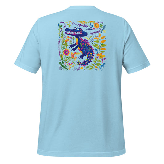 Champa Bay Alligator Florida T-Shirt | Vibrant Pop Art Design