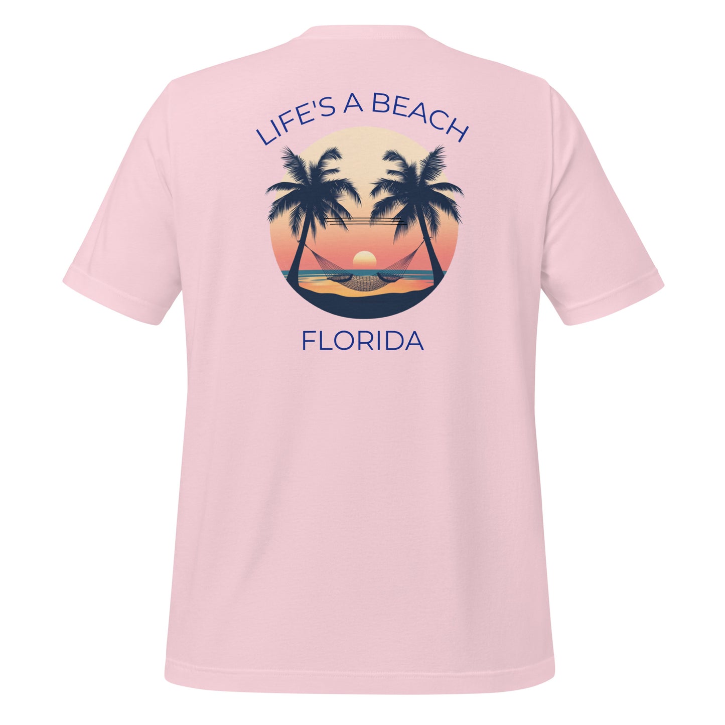 Hammock Sunset Florida T-Shirt: Tropical Beach Vibes