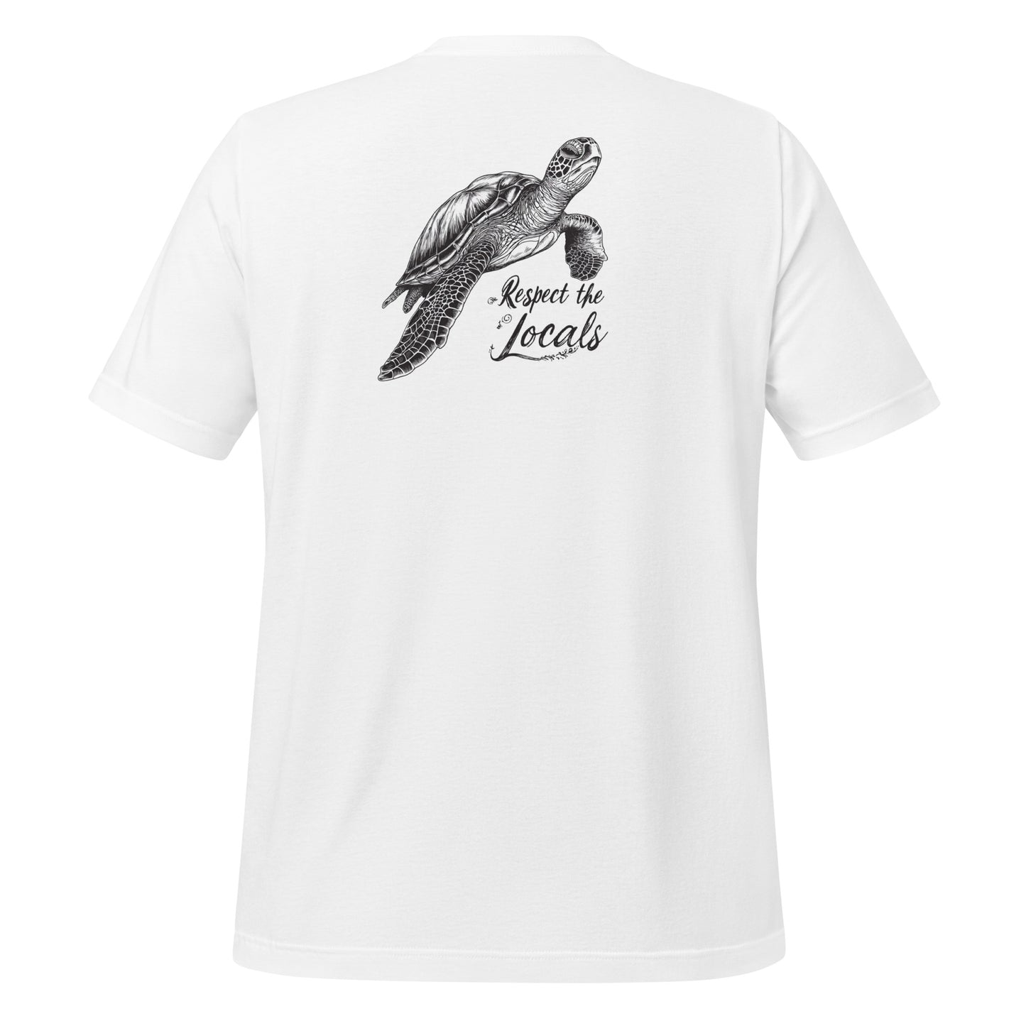 Respect the Locals - Florida T-Shirt | Sea Turtle Conservation Design"