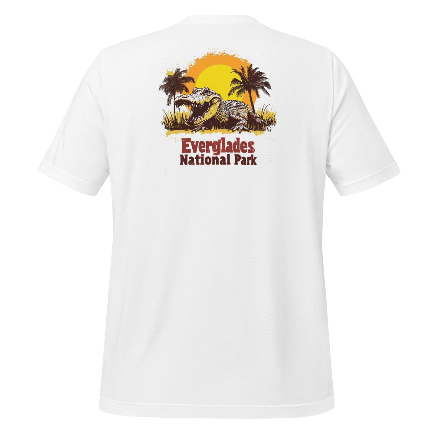 Florida Everglades Tee – Gator and Sunset T Shirt"